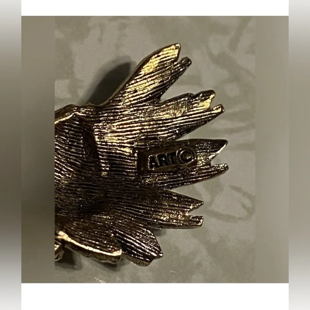 Vintage Signed ART Arthur Pepper Bird Brooch #7047 - Picture 2 of 8